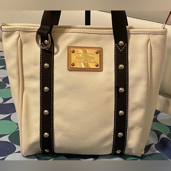 Louis Vuitton Antigua Canvas Tote - Picture 1 of 14